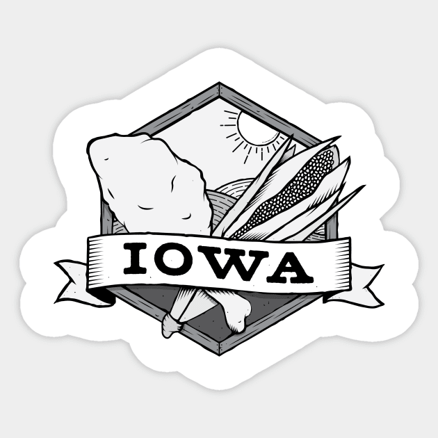 Iowa Agriculture Shirt Sticker by HolidayShirts